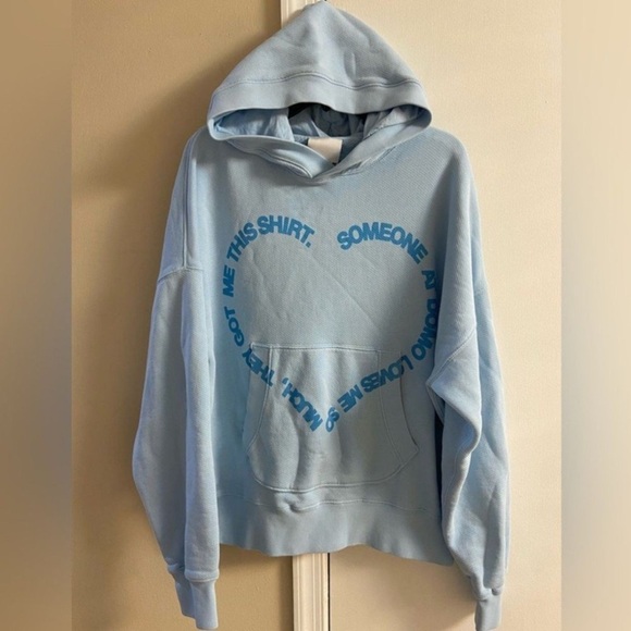 le pere Other - Le Père Light Blue Hoodie unisex Medium